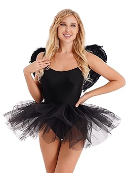 Treat Ürself angel wings mini dress ブラック Treat ürself angel wings mini dress - メルカリ